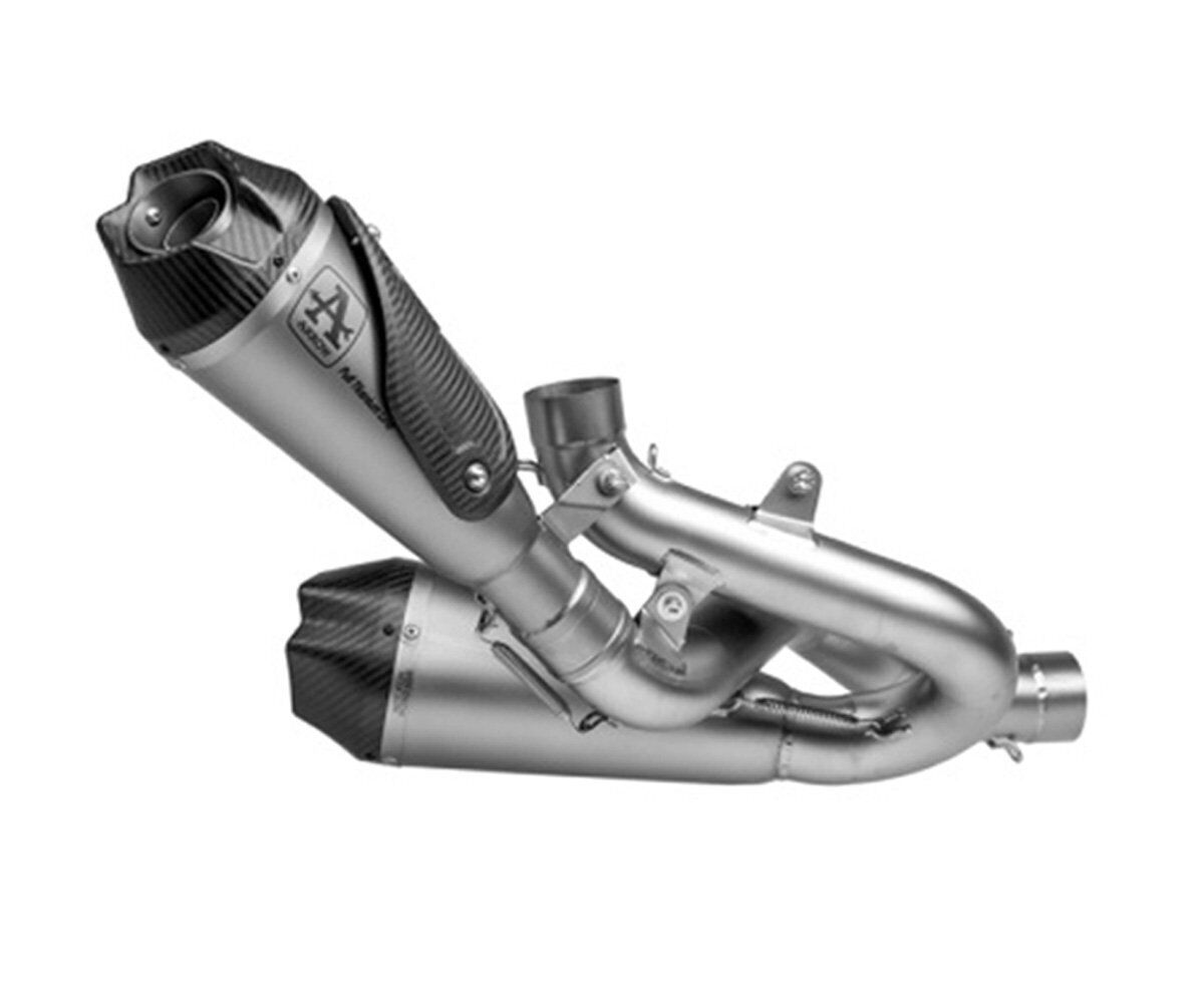 ARROW WORKS TITANIUM EXHAUST - TITANIUM LINK PIPES - STREETFIGHTER V4 (2020-2024)