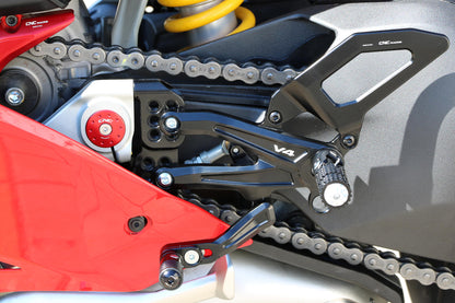 CNC Racing | Adjustable Rear set RPS | Ducati Panigale V4/S/R (18-23)