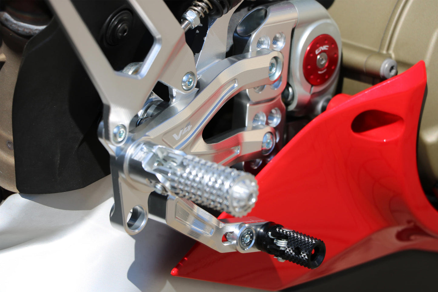 CNC Racing | Adjustable Rear set RPS | Ducati Panigale V4/S/R (18-23)