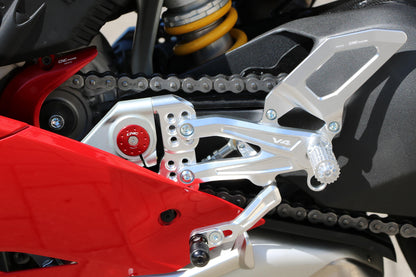 CNC Racing | Adjustable Rear set RPS | Ducati Panigale V4/S/R (18-23)