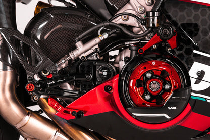 CNC Racing | Adjustable Rear set RPS "Carbon" | Ducati Panigale V4/S/R (18-23)