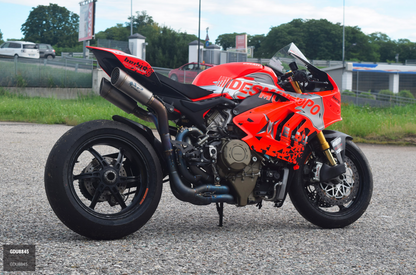 Spark | Double Grid-0 | Full Titanium Exhaust Sytem | Ducati V4 (18-24)