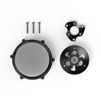 Rizoma | Clear Clutch Cover Kit | Ducati V4 - (18-24)